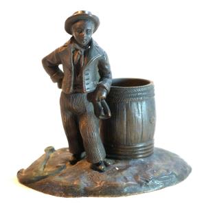 Bronze Pyrogen Marine 19th Century 1st Empire- Fal24pyr001