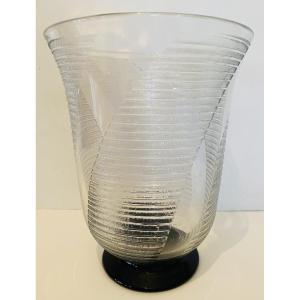 Antique Daum Vase, Nancy, France. Art Deco. 
