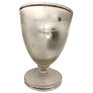 Antique Baccara - Saint Louis - Schneider Crystal Vase, 1950s