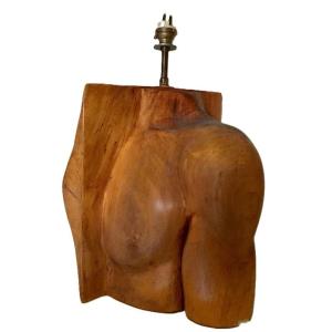 1970s Artist's Bust Sculpture Lamp Base