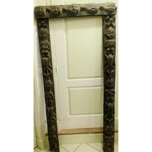 Antique Dogon Hut Door Frame