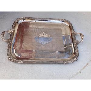 Silver Metal Tray