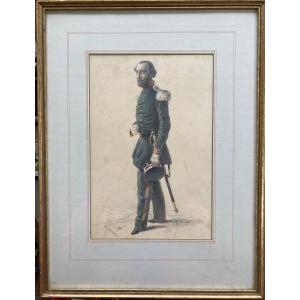 Portrait Of A High Naval Officer