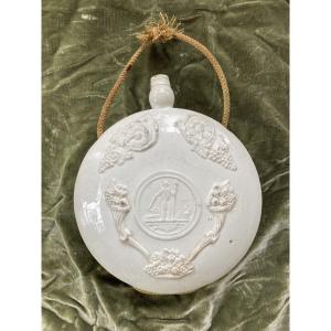 Revolutionary Earthenware Flask