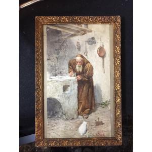 The Monk And The Cat