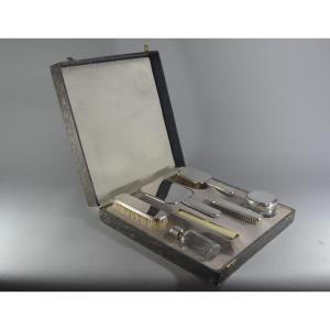 Large Art Deco Vanity Set