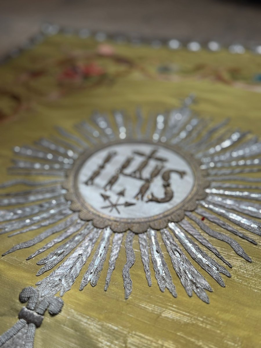 Antico ricamo religioso-photo-2