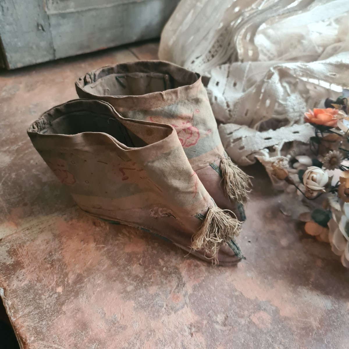 Antiche scarpe cinesi