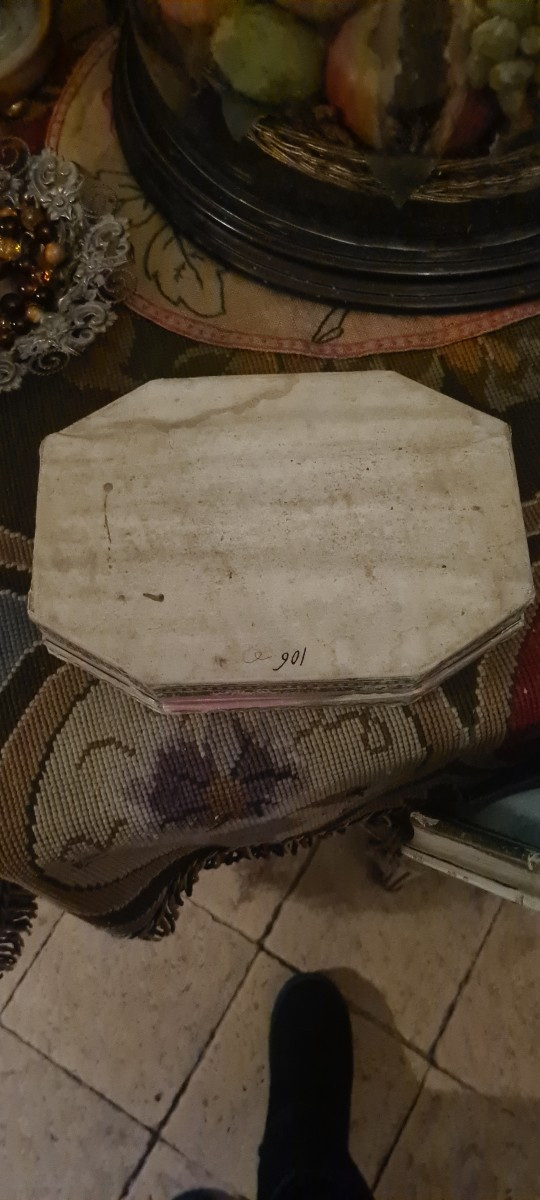 Scatola in legno ricoperta di carta-photo-1