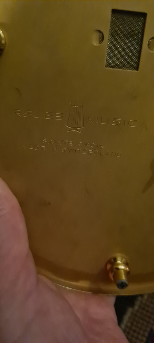 Automa gabbia con uccello  Reuge-photo-4