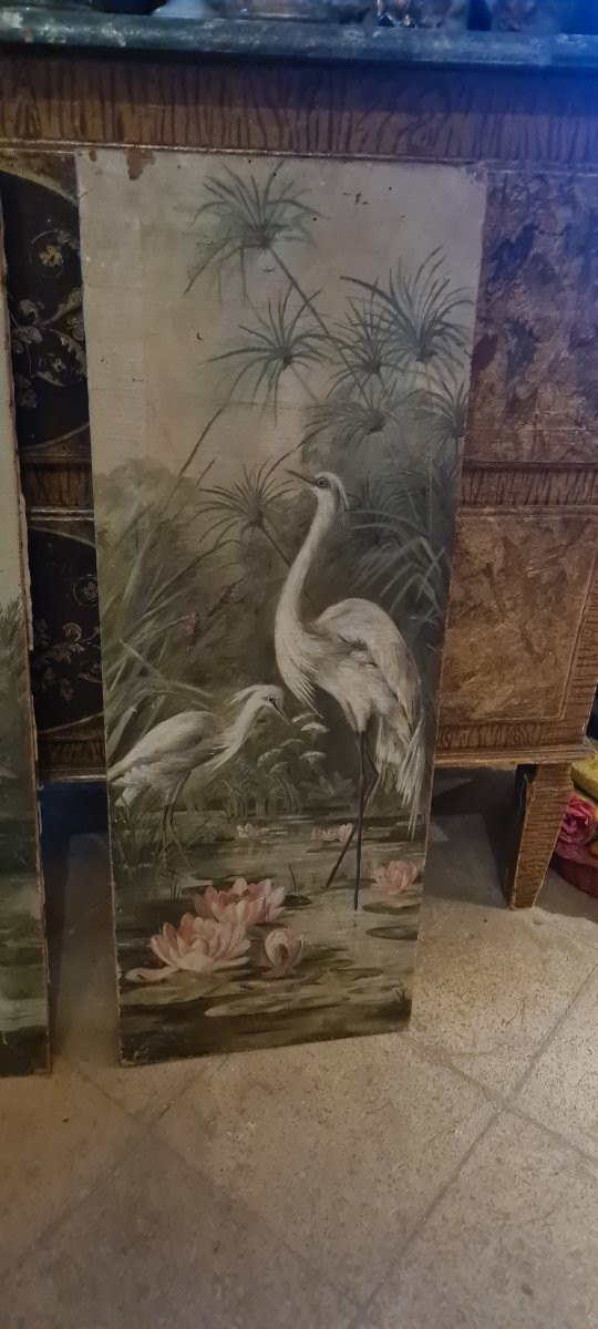 Coppia di quadri decorativi inizio 900-photo-3