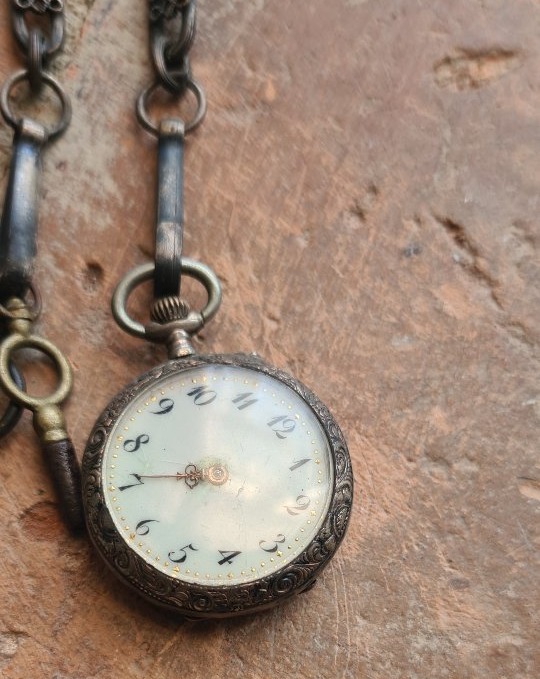 Châtelaine con orologio-photo-2