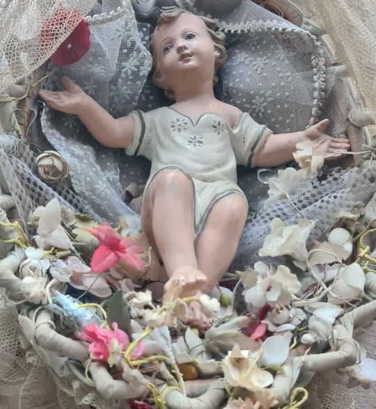 Bambino Jesu nella sua culla-photo-2