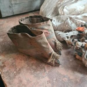 Antiche scarpe cinesi