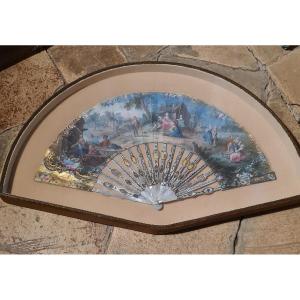 Ventaglio del 700 dipinto