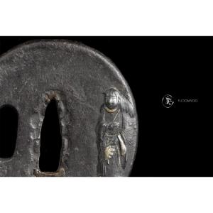 Japanese Prince Sotoku Tsuba 