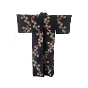 Women's Silk Firework Kimono Clothes Dress Traditional Japan Asia 
