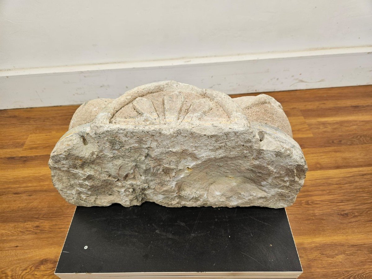 Mensola in pietra scolpita - XVIII Sec.-photo-4