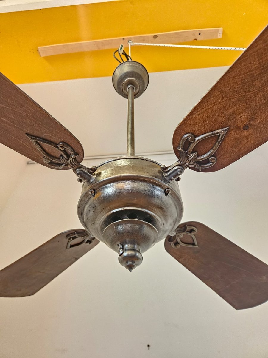 Ventilatore da soffitto  - primi anni '900-photo-2