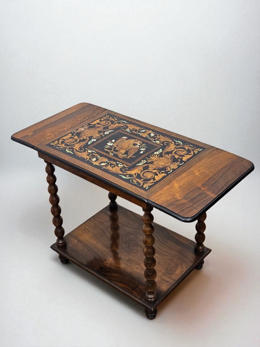 Tavolino antico fiorentino – Bottega Falcini, XIX secolo