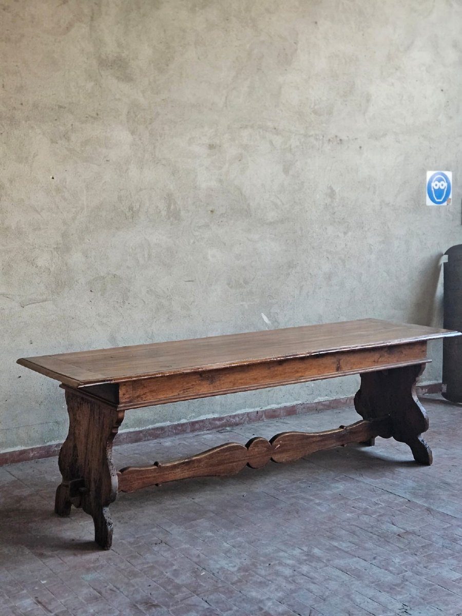 Tavolo da pranzo fratino in noce-photo-2