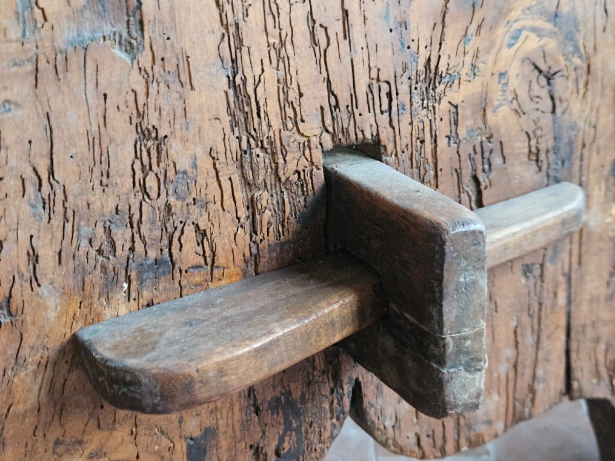 Tavolo da pranzo fratino in noce-photo-6