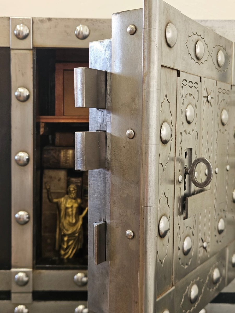 Cassaforte borchiata – fine XIX secolo-photo-2