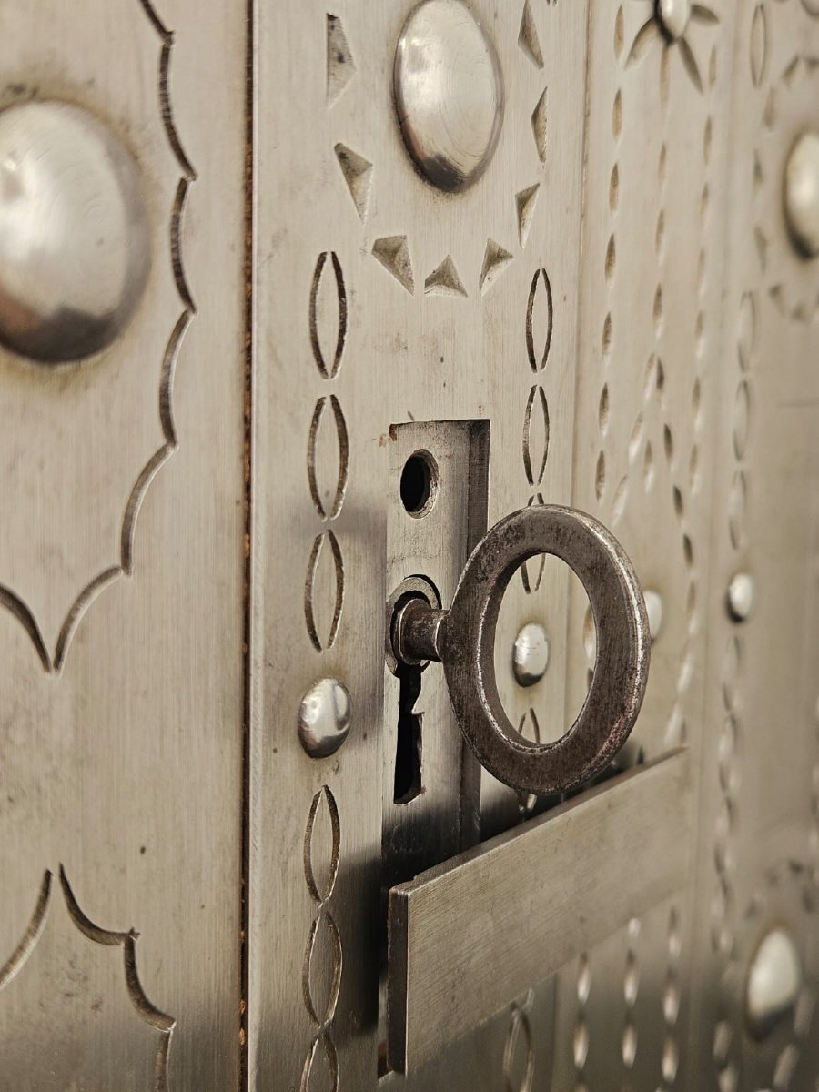 Cassaforte borchiata – fine XIX secolo-photo-3