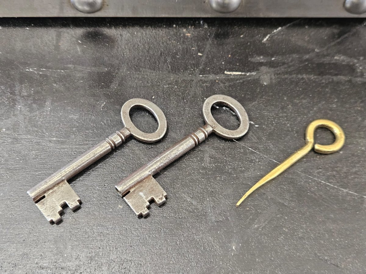 Cassaforte borchiata – fine XIX secolo-photo-4