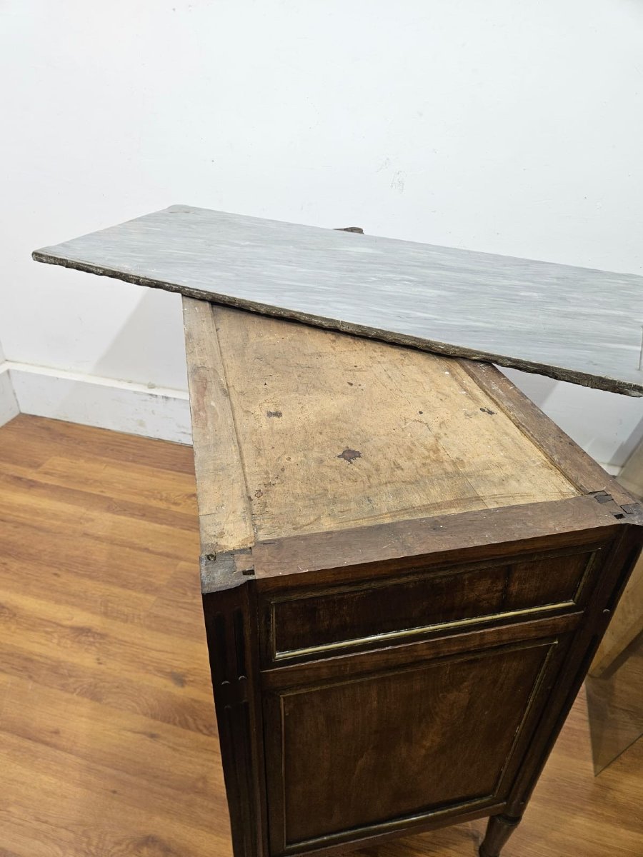 Cassettone Luigi XVI in noce – Piemonte, fine XVIII secolo-photo-1