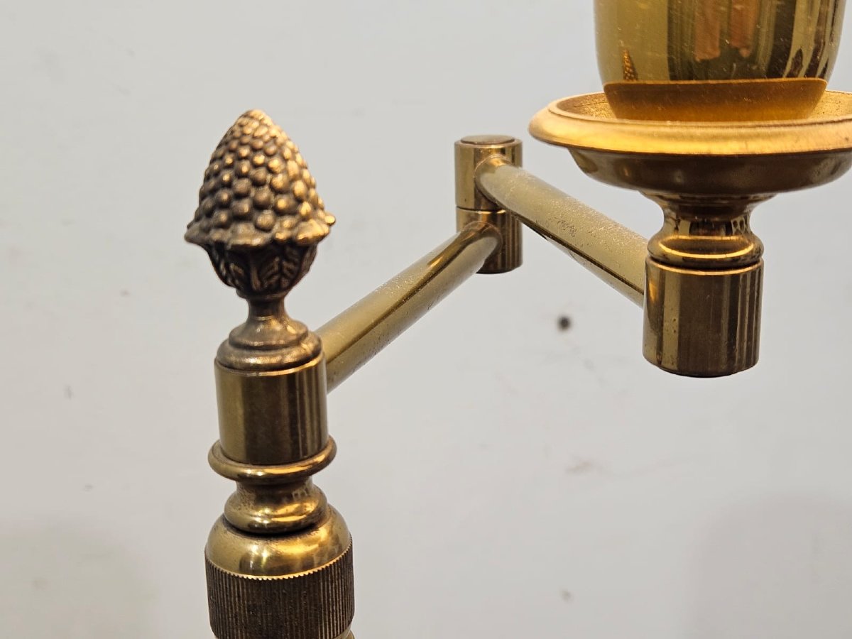 Tavolino da lettura con lampada integrata, XX secolo-photo-6