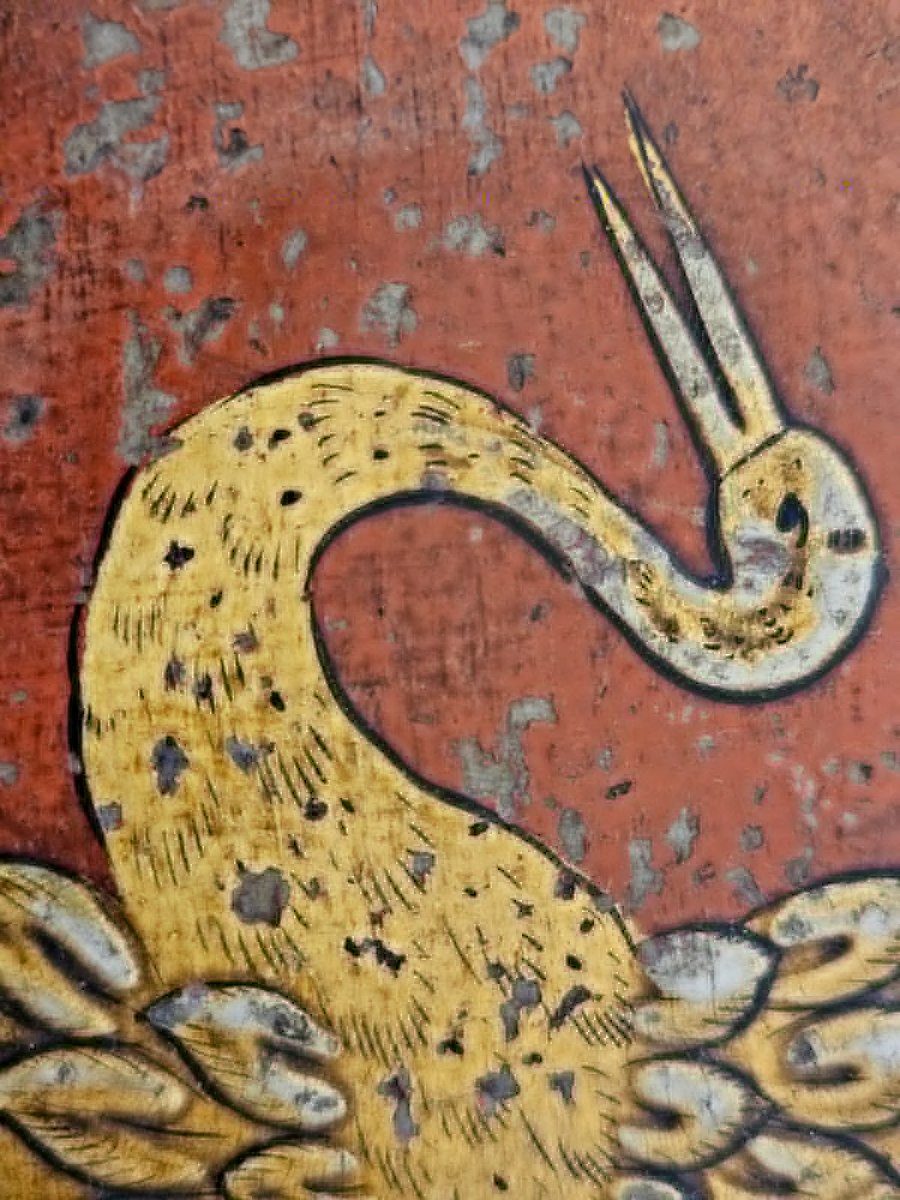 Lampada da terra con tavolino integrato, XX secolo-photo-8