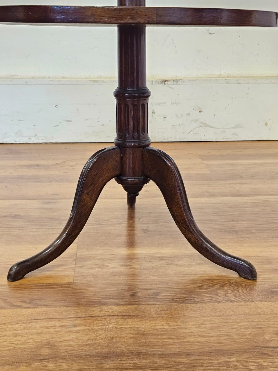 Lampada tavolino in legno, XX secolo-photo-5