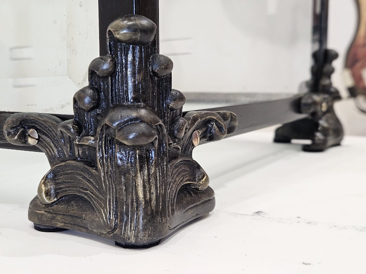 Teca espositiva in ferro, bronzo e vetro – Inizi XX secolo-photo-3