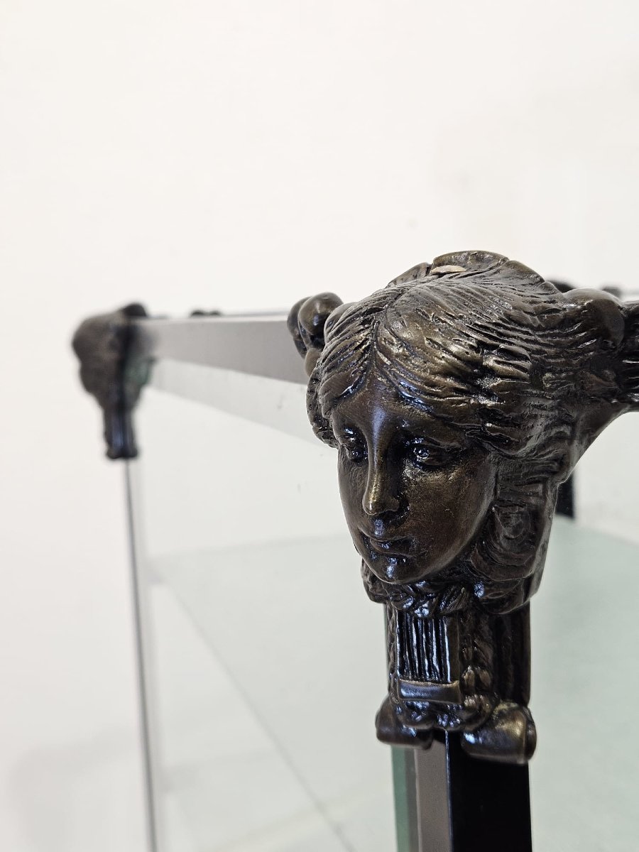 Teca espositiva in ferro, bronzo e vetro – Inizi XX secolo-photo-4