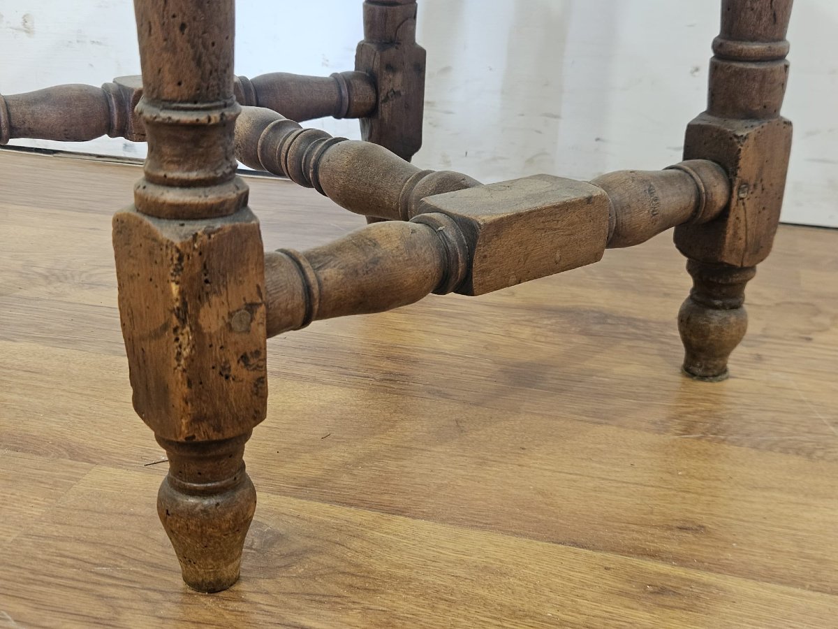 Serie di 6 sedie “rocchetto” piemontesi – XVIII secolo-photo-7