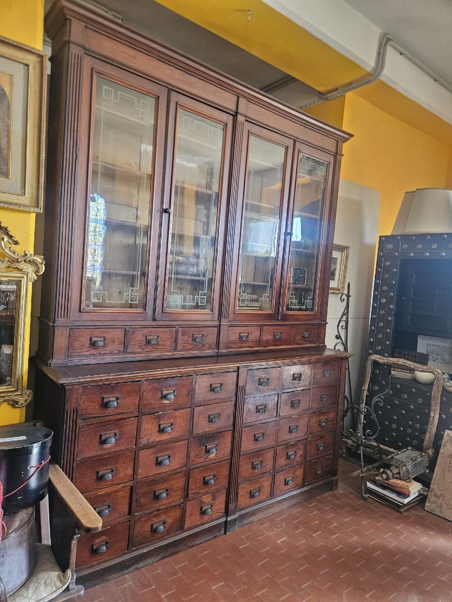 Libreria da farmacia in Larice – fine XIX secolo-photo-2