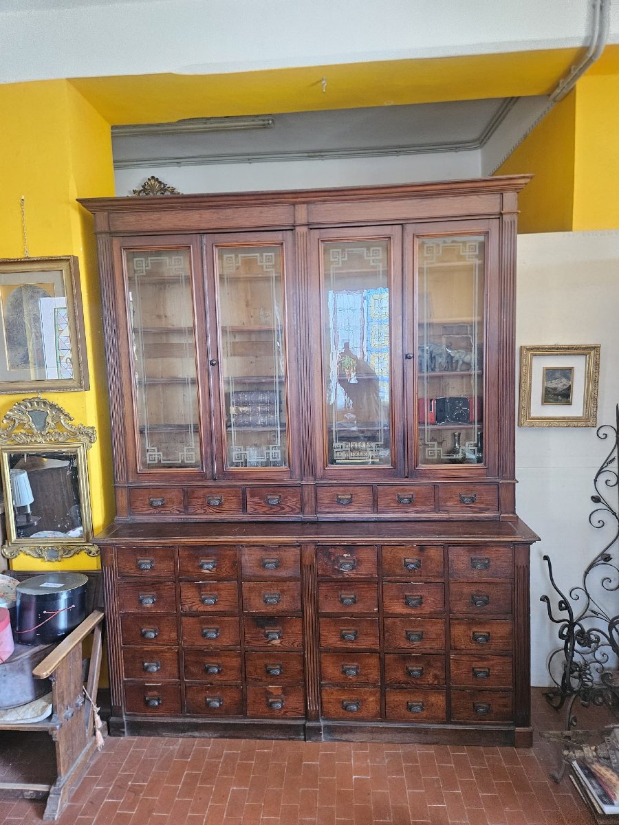 Libreria da farmacia in Larice – fine XIX secolo-photo-3