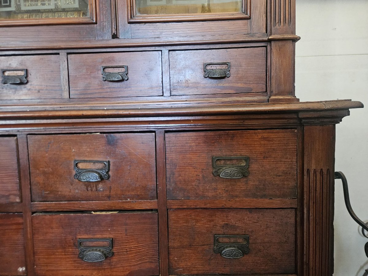 Libreria da farmacia in Larice – fine XIX secolo-photo-2