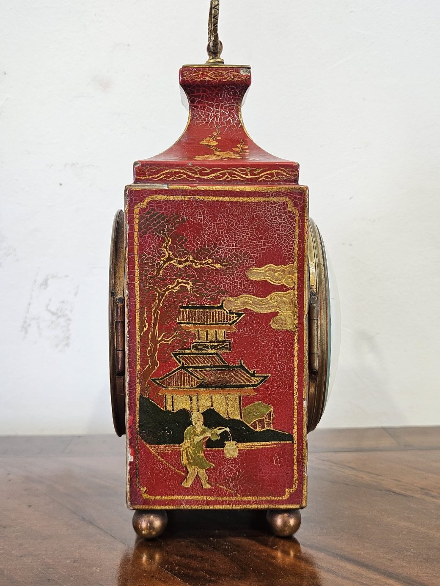 Raro orologio da viaggio francese "F. Auricoste Paris" – metà XIX secolo-photo-4