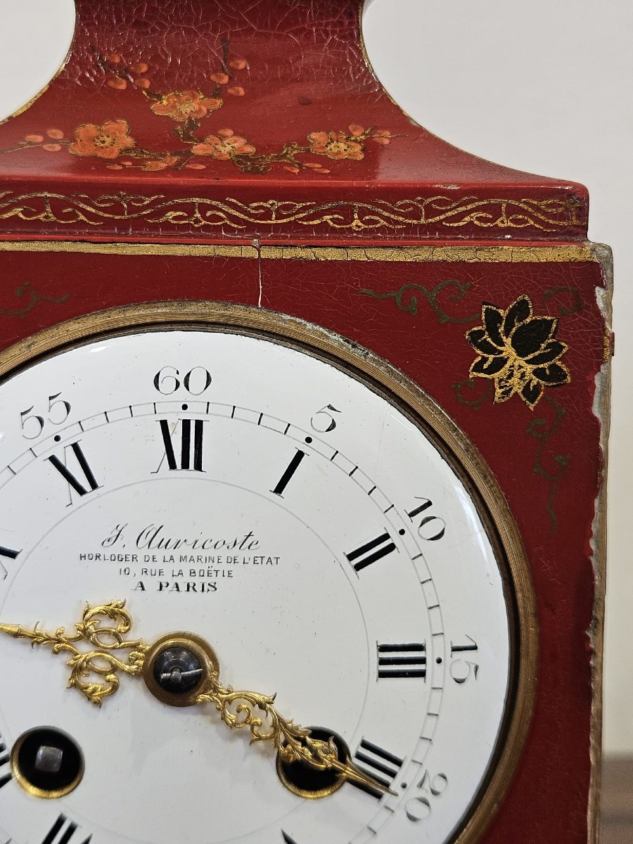 Raro orologio da viaggio francese "F. Auricoste Paris" – metà XIX secolo-photo-3