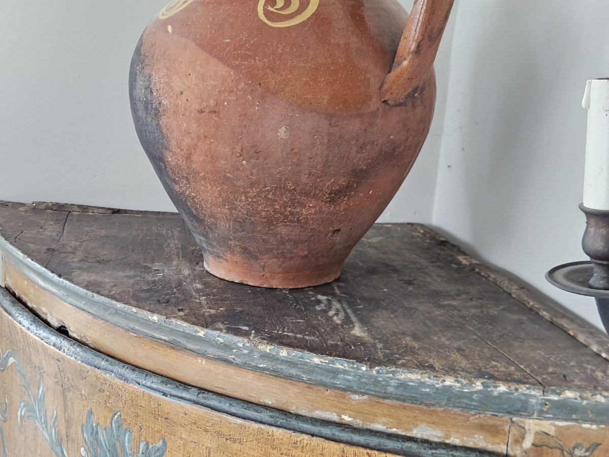 Cantonale genovese Luigi XV laccato e dipinto – metà XVIII secolo-photo-1