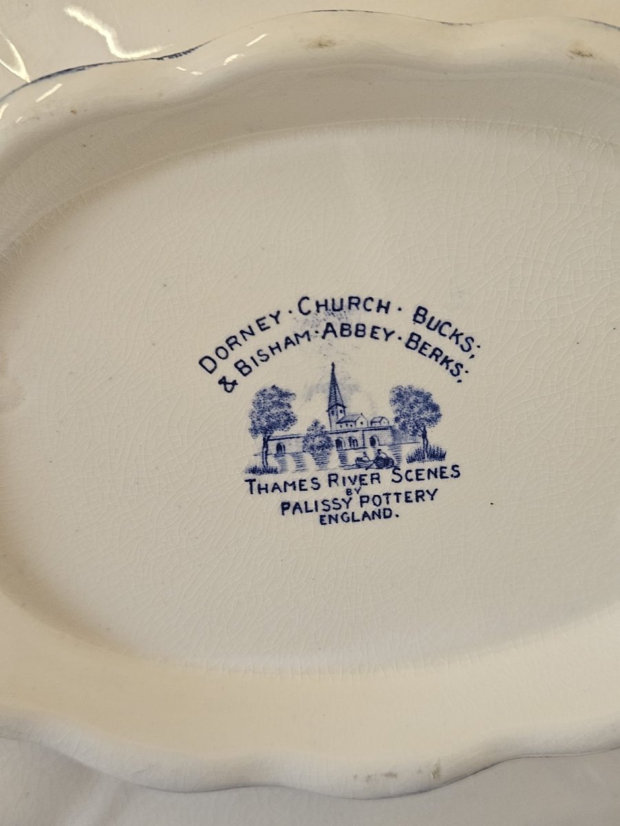 Servizio da tavola “Thames River Scenes ” – Palissy Pottery England-photo-2