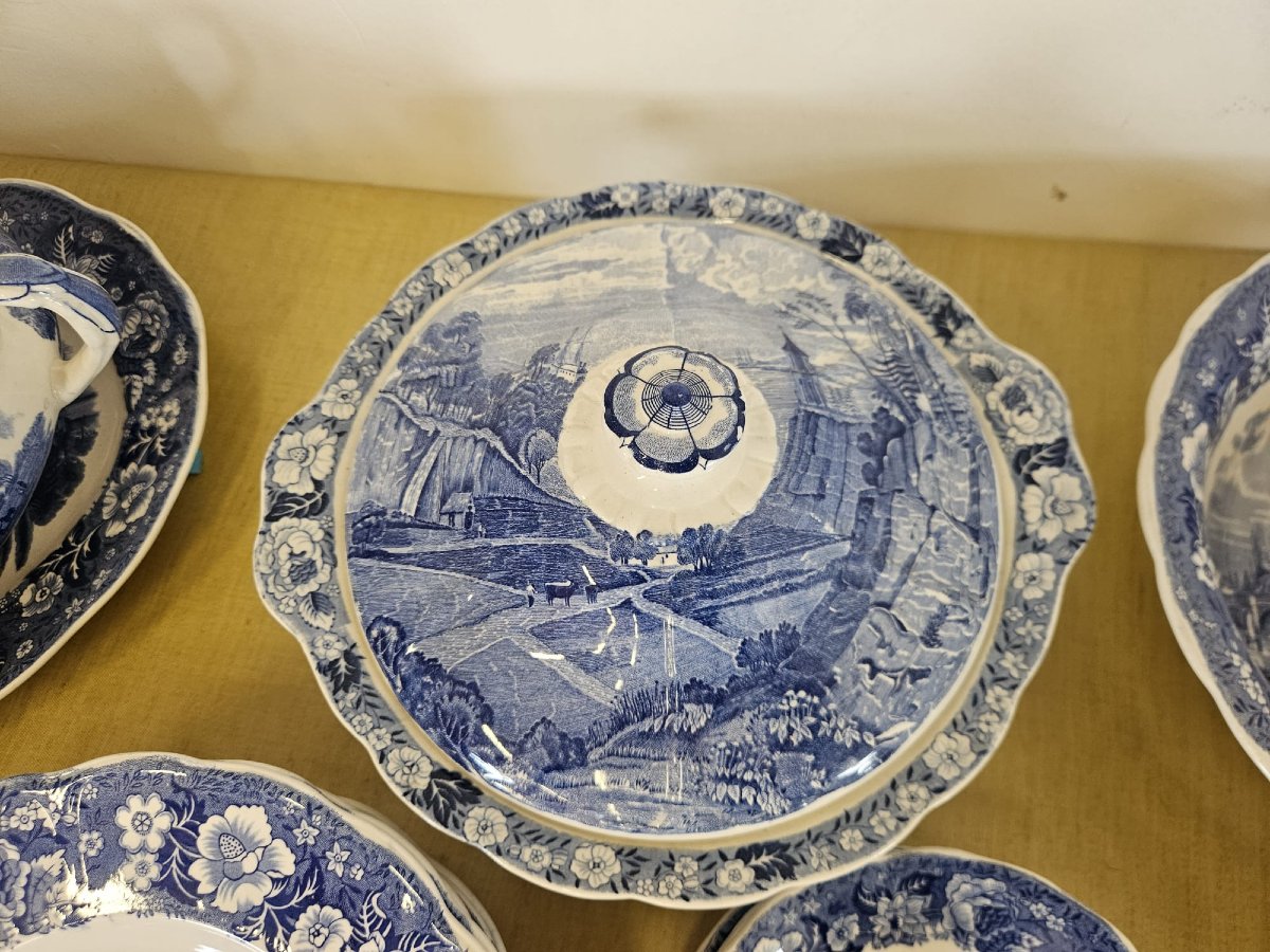 Servizio da tavola “Thames River Scenes ” – Palissy Pottery England-photo-4
