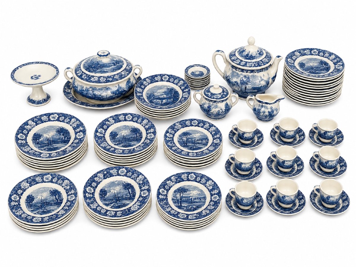 Servizio da tavola “Thames River Scenes ” – Palissy Pottery England