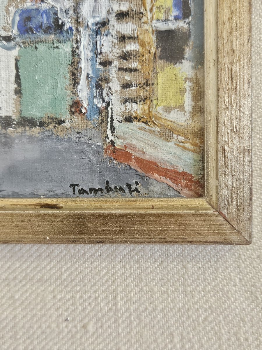 Orfeo Tamburi (1910-1994) – Interno con figura 1982-photo-2