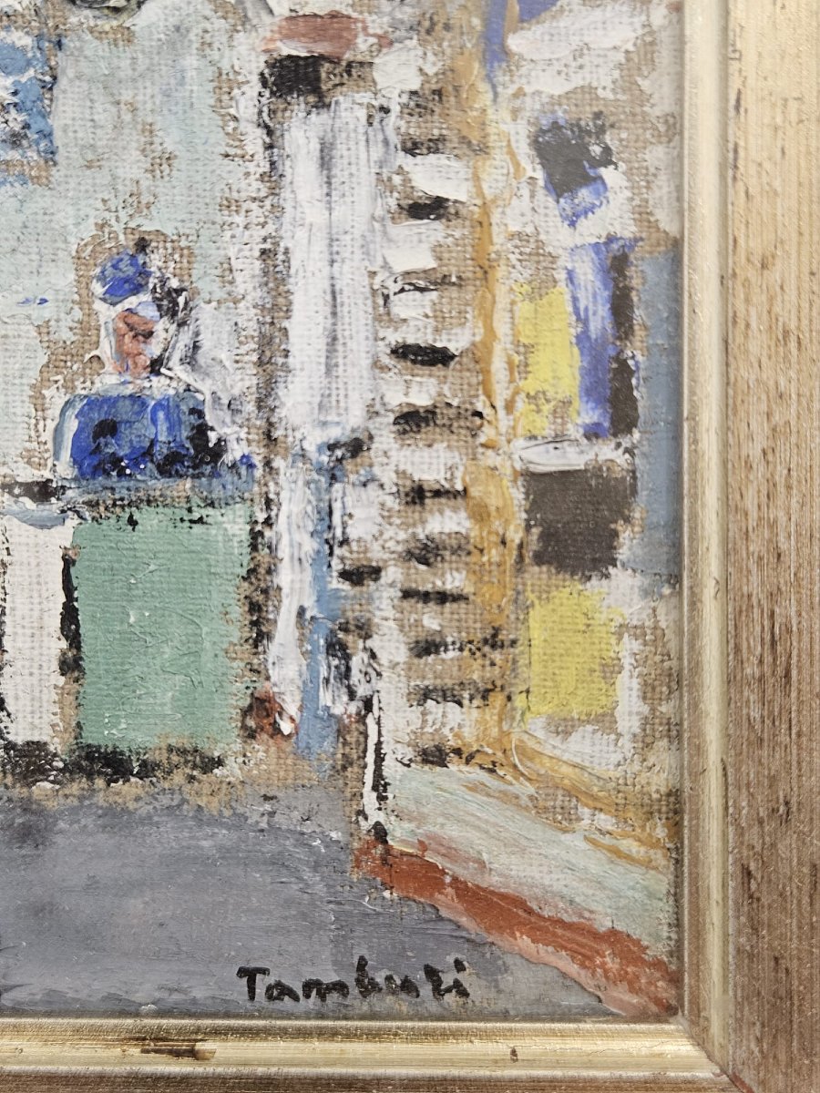 Orfeo Tamburi (1910-1994) – Interno con figura 1982-photo-5
