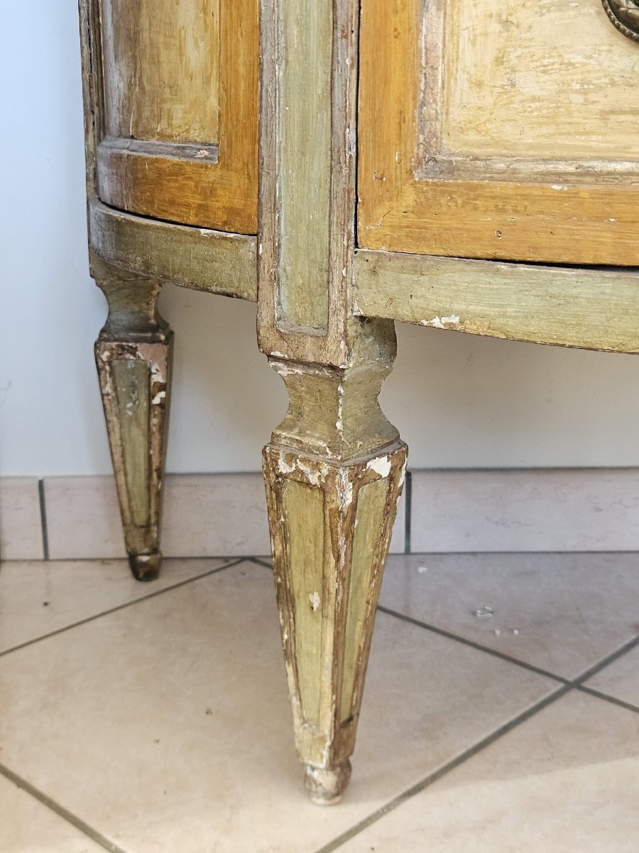 Comò a mezzaluna Luigi XVI – Fine XVIII secolo-photo-1