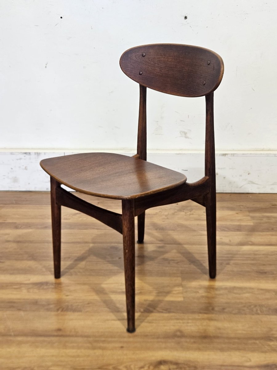 Set di 6 sedie danesi Mogens Kold – Anni '60-photo-2