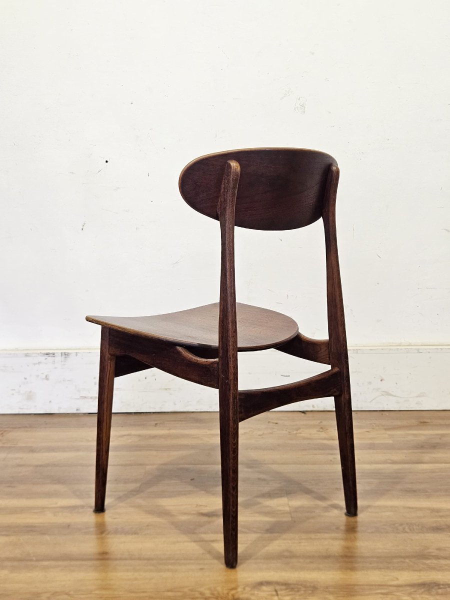 Set di 6 sedie danesi Mogens Kold – Anni '60-photo-4